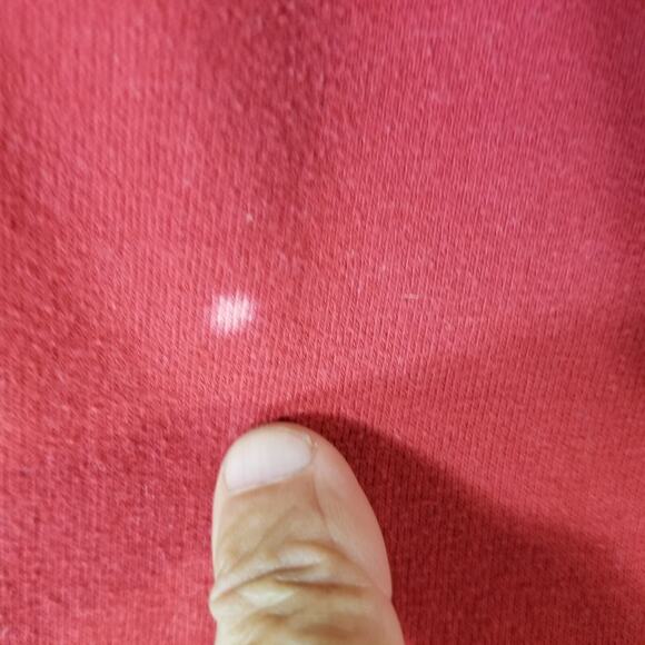 Tom and Jerry sweatpants lounge pants women's large red Pockets fleece flawed - Picture 11 of 12